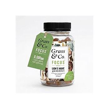 Grass and Co - FOCUS MAX Lion's Mane Gummies (60gummies)