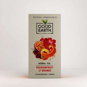 Good Earth - FREE Passionfruit and Orange (15bag)