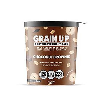 GRAIN UP - Oats- Choconut Brownie Pot (60g)