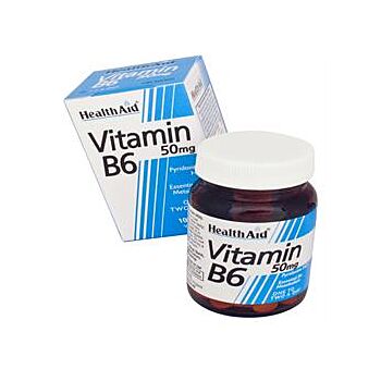 HealthAid - Vitamin B6 (Pyridoxine HCl) 50 (100 tablet)