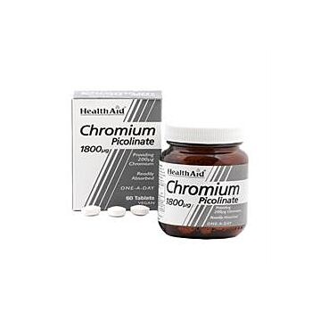 HealthAid - Chromium Picolinate 200ug (60 tablet)