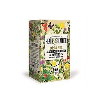 Heath And Heather - Org Dandelion Burdock & Hawth (20bag)