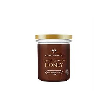 Honey and Greens - Organic Lavender Honey (240g)