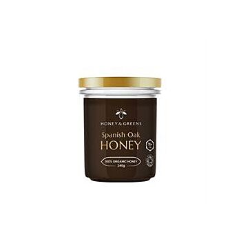 Honey and Greens - Organic Oak Honey (240g)