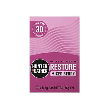 Hunter and Gather - Restore Electrolyte Berries (30 x 5.8g sachet)