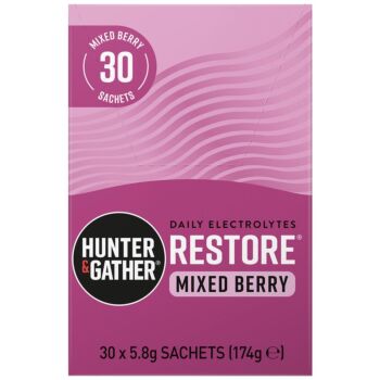 Hunter and Gather - FREE Restore: Berries Electro (30 x 5.8g sachet)