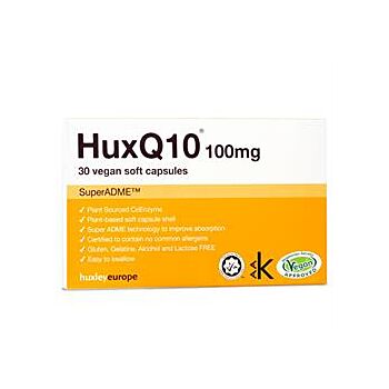 Huxley Europe - HuxQ10 100mg Co Enzyme Q10 (30softgels)