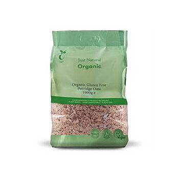 Just Natural Gluten Free - Org GF Porridge Oats (1000g)