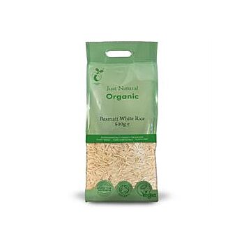 Just Natural Organic - Org Basmati White Rice (500g)