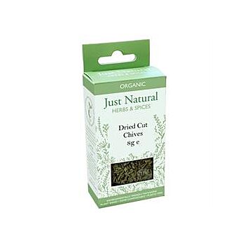 Just Natural Herbs - Org Chives Dried Cut Box (8g)