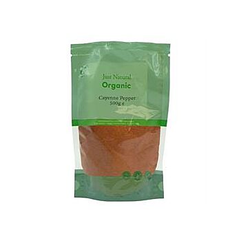 Just Natural Herbs - Org Cayenne Pepper (500g)