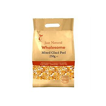 Just Natural Wholesome - Mixed Glace Peel (250g)