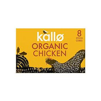 Kallo - Org Chicken Stock Cubes (88g)