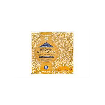 King Soba - Organic Br Rice Paper Turmeric (200g)