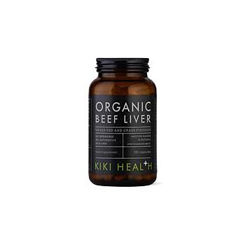 KIKI Health - Organic Beef Liver Vegicaps (180vegicaps)