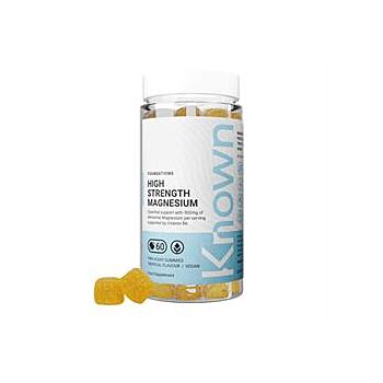 Known Nutrition - High Strength Magnesium (Ve) (60gummies)