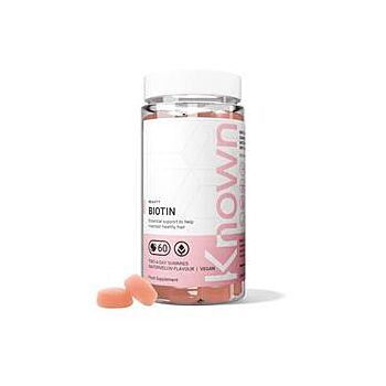 Known Nutrition - Biotin (Ve) (60gummies)