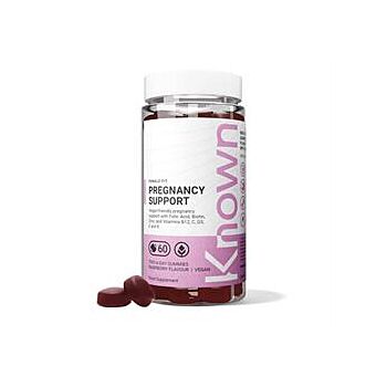 Known Nutrition - Pregnancy Support (Ve) (60gummies)