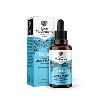 Love Mushrooms - Lions Mane Liquid Drops (50ml)
