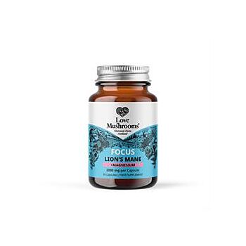 Love Mushrooms - Lions Mane & Magnesium (30 capsule)