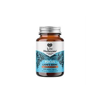 Love Mushrooms - Lions Mane + Multivit (30 capsule)