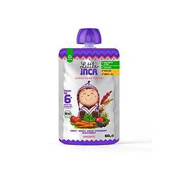 Little Inca - 6m+ Quinoa Yummy Purple (100g)