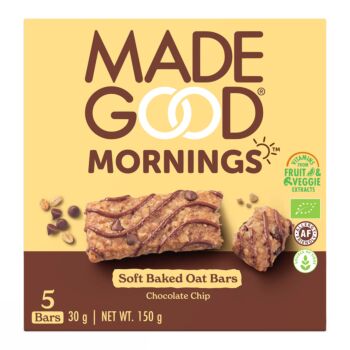 MadeGood - FREE Chocolate Morning Bar 5pk (5 x 30gpack)