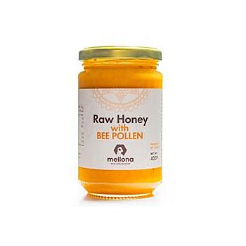 Mellona - Raw Honey with Bee Pollen (400g)