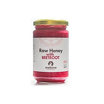 Mellona - Raw Honey with Beetroot (400g)