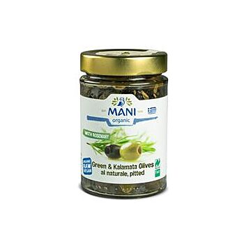 Mani - Mixed Olives with Rosemary (175g)