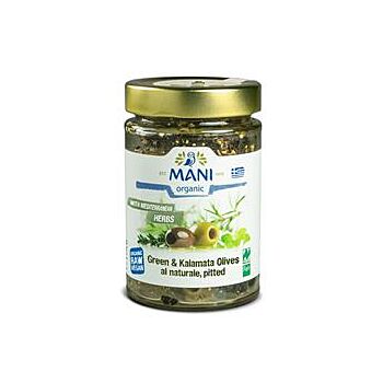 Mani - Mixed Olives with Med Herbs (175g)