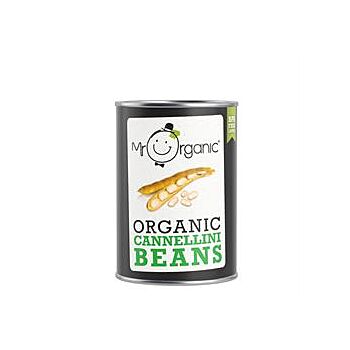 Mr Organic - Org Cannellini Beans Tin (400g)