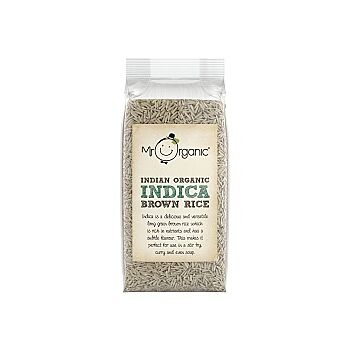 Mr Organic - Org Brown Rice Indian Indica (500g)