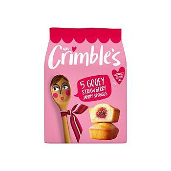 Mrs Crimbles - Strawberry Sponge Cakes (175g)