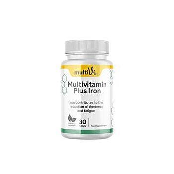MultiVi - Multivitamin & Iron Supplement (30 tablet)