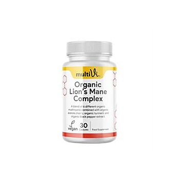 MultiVi - Organic Lions Mane Complex (30 capsule)