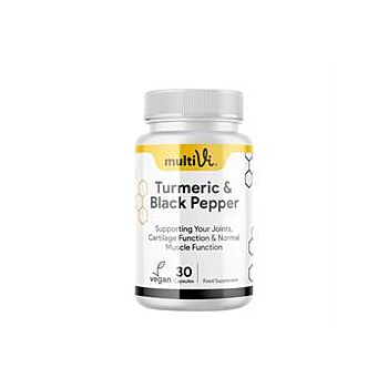 MultiVi - Turmeric & Black Pepper Supp. (30 capsule)