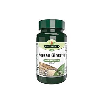 Natures Aid - Korean Ginseng 40mg (90 tablet)