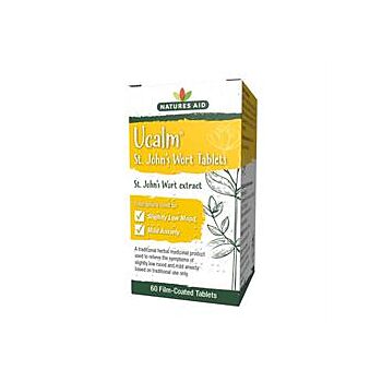 Natures Aid - Ucalm 300mg (St Johns Wort) (60 tablet)