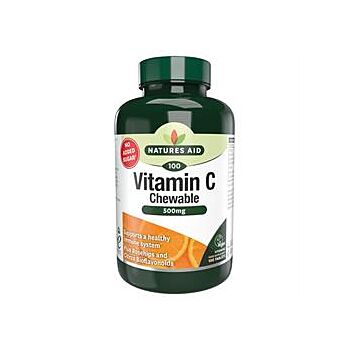 Natures Aid - Vitamin C 500mg Sugar Free (100 tablet)