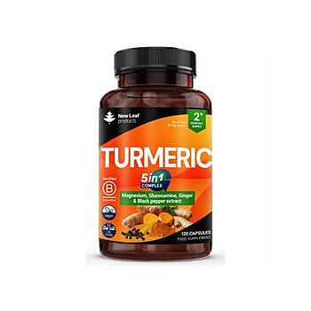 New Leaf Products - Turmeric 5in1 Complex (120 capsule)