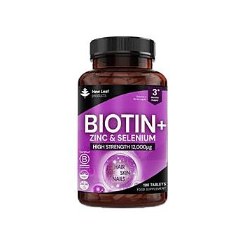 New Leaf Products - Free Biotin Tablets (180 tablet)