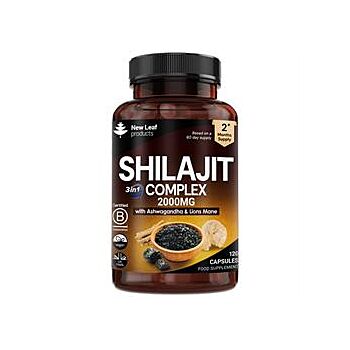 New Leaf Products - Free Shilajit Complex (120 capsule)