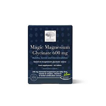 New Nordic - Magic Magnesium Glycinate (60 tablet)