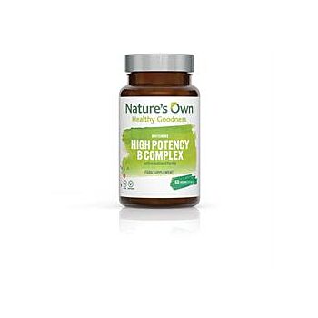 Natures Own - High Potency B Complex (60 capsule)