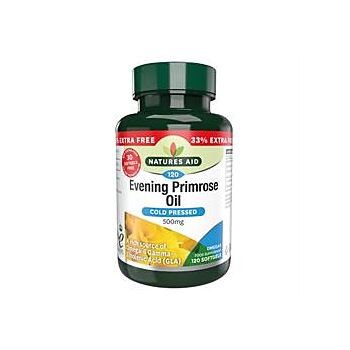 Natures Aid Promo Packs - EPO 500mg (120 capsule)