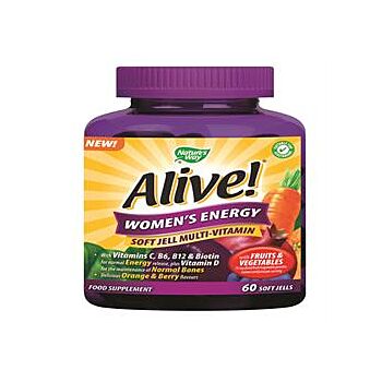 Nature's Way - Alive! Women`s Soft Jells (60chewables)