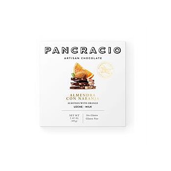 Pancracio Chocolate - Almond & Orange Milk Choc Mini (40g)