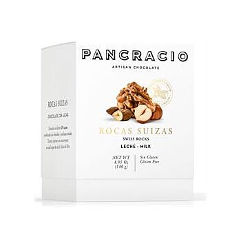 Pancracio Chocolate - Swiss Nuts Clusters -Milk Choc (140g)