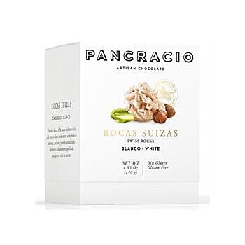 Pancracio Chocolate - Swiss Nuts Clusters White Choc (140g)